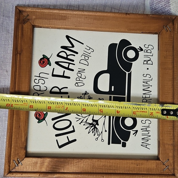 Rustic Flower Farm Wall Art - Picture 5 of 5